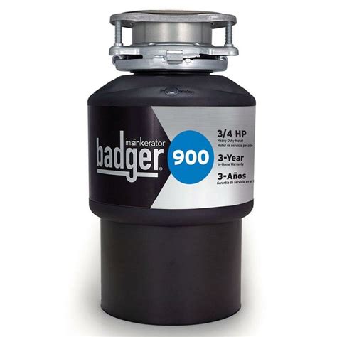 Badger 444 Garbage Disposal, 3/4 HP